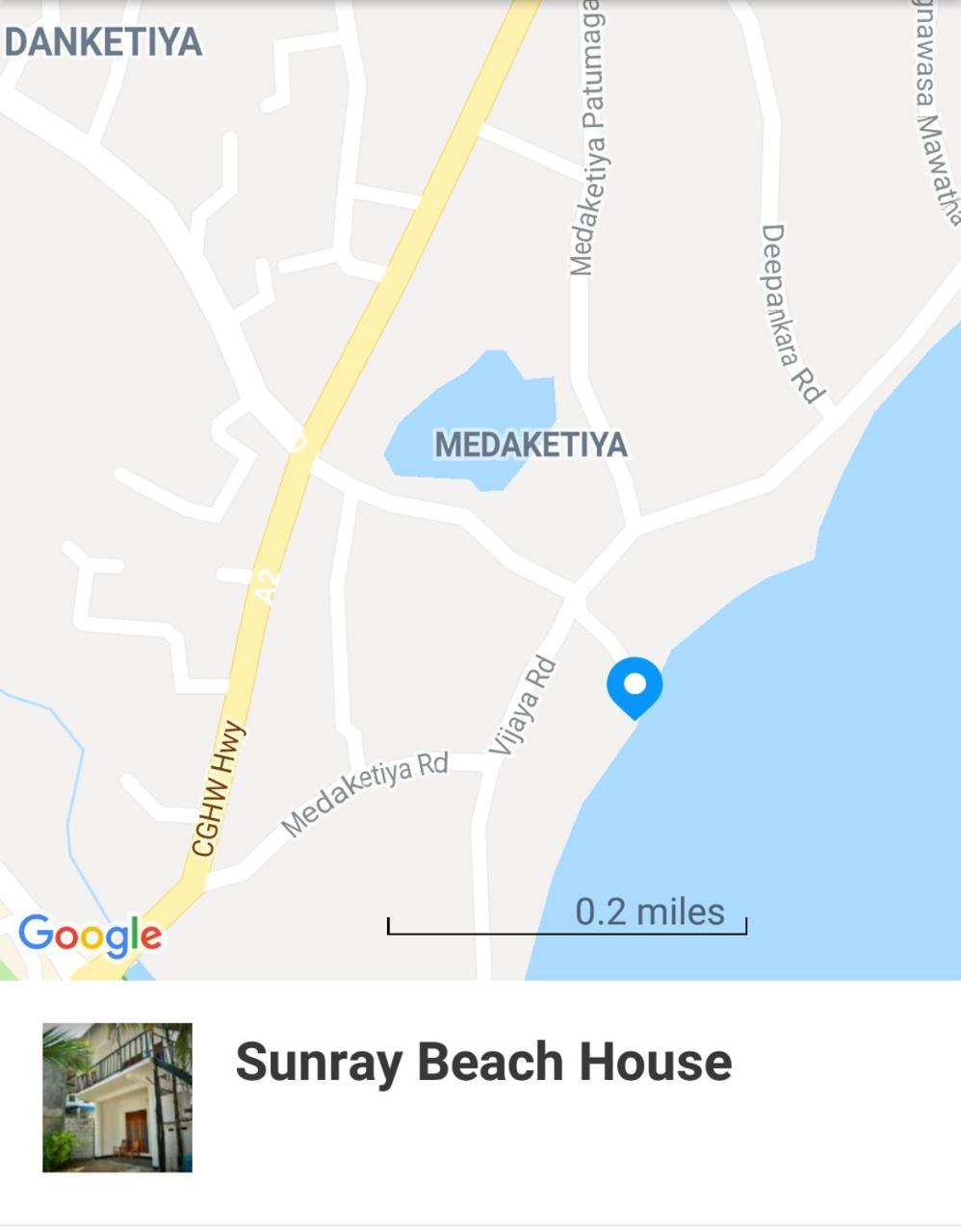 Sunray Beach House Tangalle Exteriér fotografie